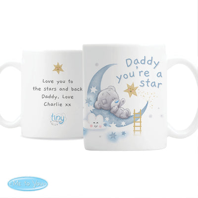 Personalised Tiny Tatty Teddy Daddy You're A Star Ceramic Mug - Shop Personalised Gifts