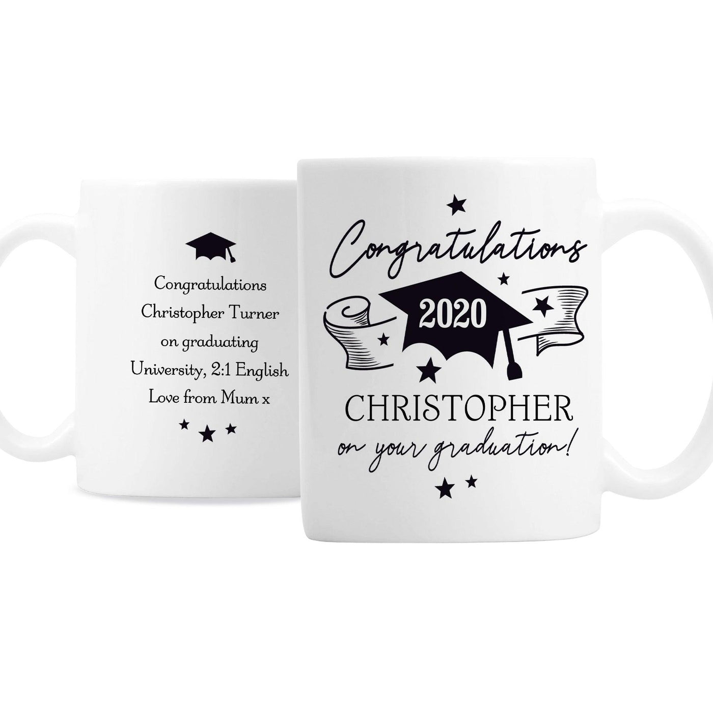 Personalised Graduation Ceramic Mug - Shop Personalised Gifts