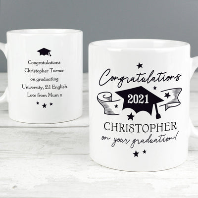 Personalised Graduation Ceramic Mug - Shop Personalised Gifts