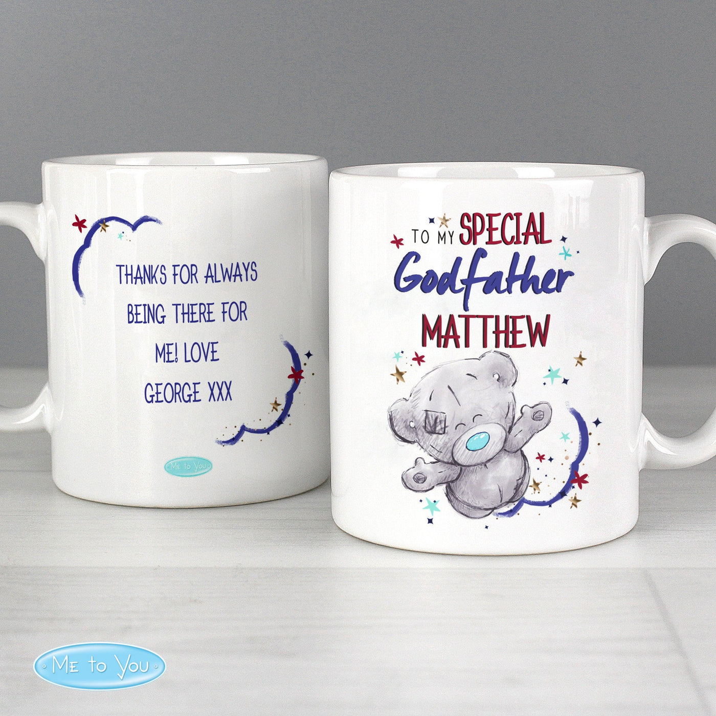 Personalised Me to You Ceramic Godfather Mug - Shop Personalised Gifts