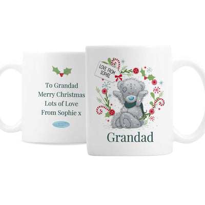 Personalised Me to You 'For, Grandad, Dad' Christmas Ceramic Mug - Shop Personalised Gifts