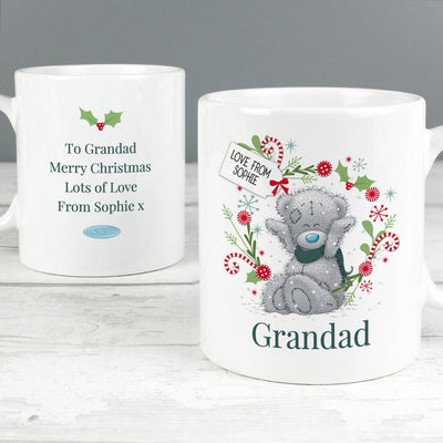 Personalised Me to You 'For, Grandad, Dad' Christmas Ceramic Mug - Shop Personalised Gifts