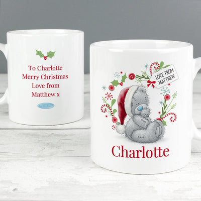 Personalised Me to You Christmas Ceramic Mug - Shop Personalised Gifts