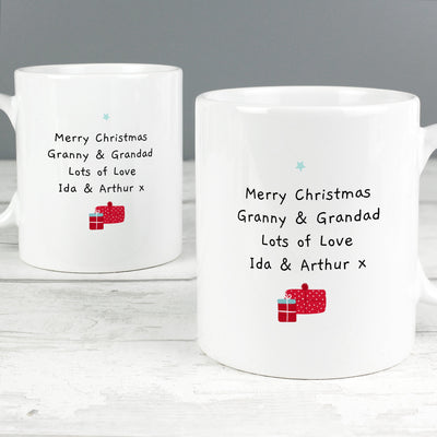 Personalised Mr & Mrs Claus Ceramic Mug Set - Shop Personalised Gifts