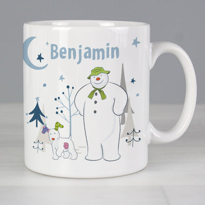 Personalised The Snowman and the Snowdog Ceramic Mug - Shop Personalised Gifts