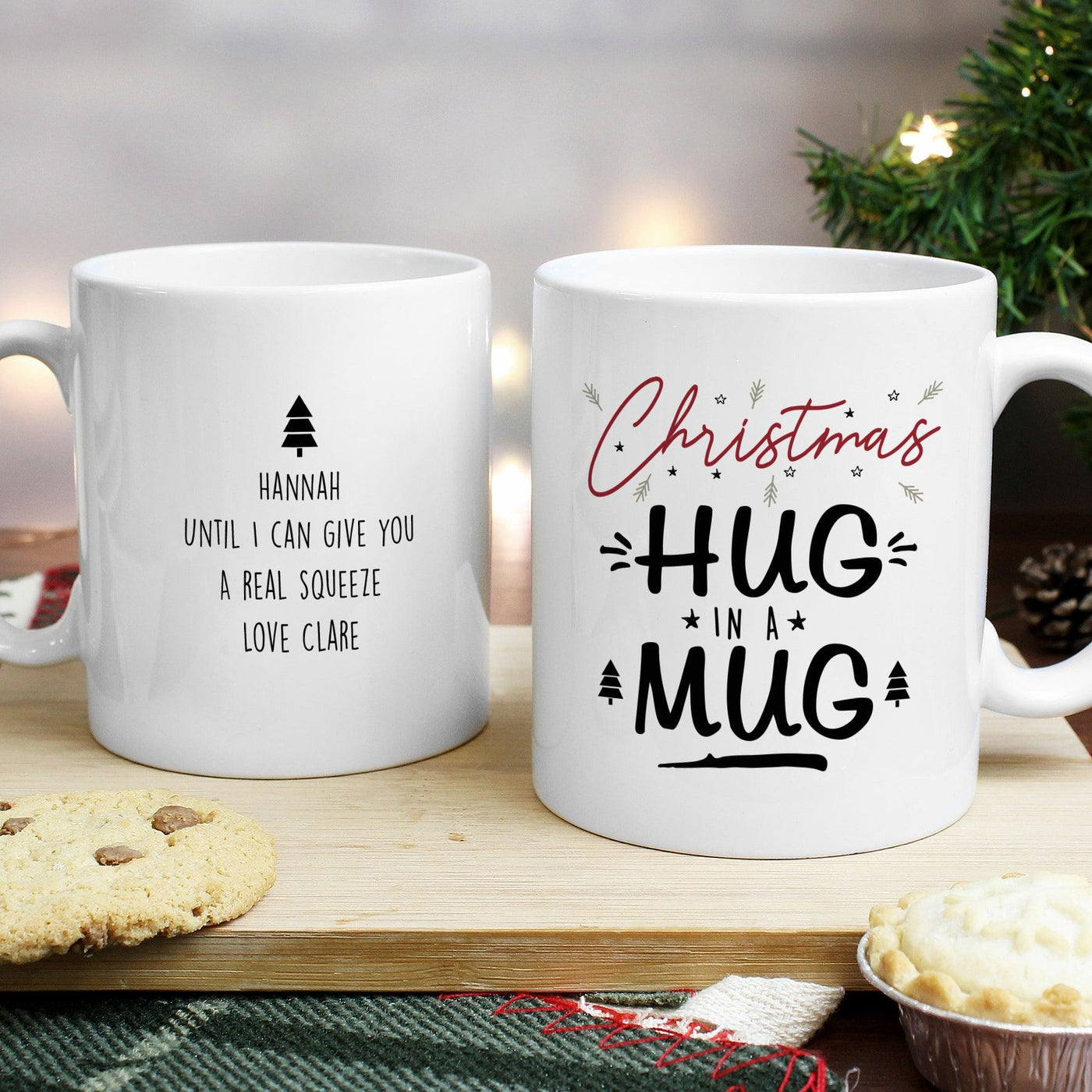 Personalised Christmas Ceramic Hug Mug - Shop Personalised Gifts