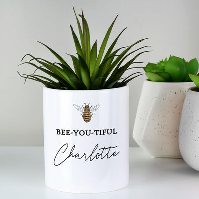 Personalised Bee-u-tiful Ceramic Storage Pot - Shop Personalised Gifts