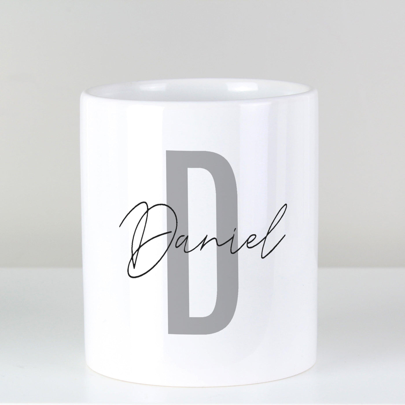 Personalised Initial & Name Ceramic Storage Pot - Shop Personalised Gifts