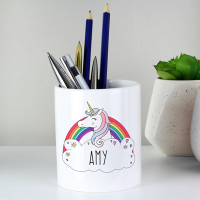 Personalised Unicorn Ceramic Storage Pot - Shop Personalised Gifts