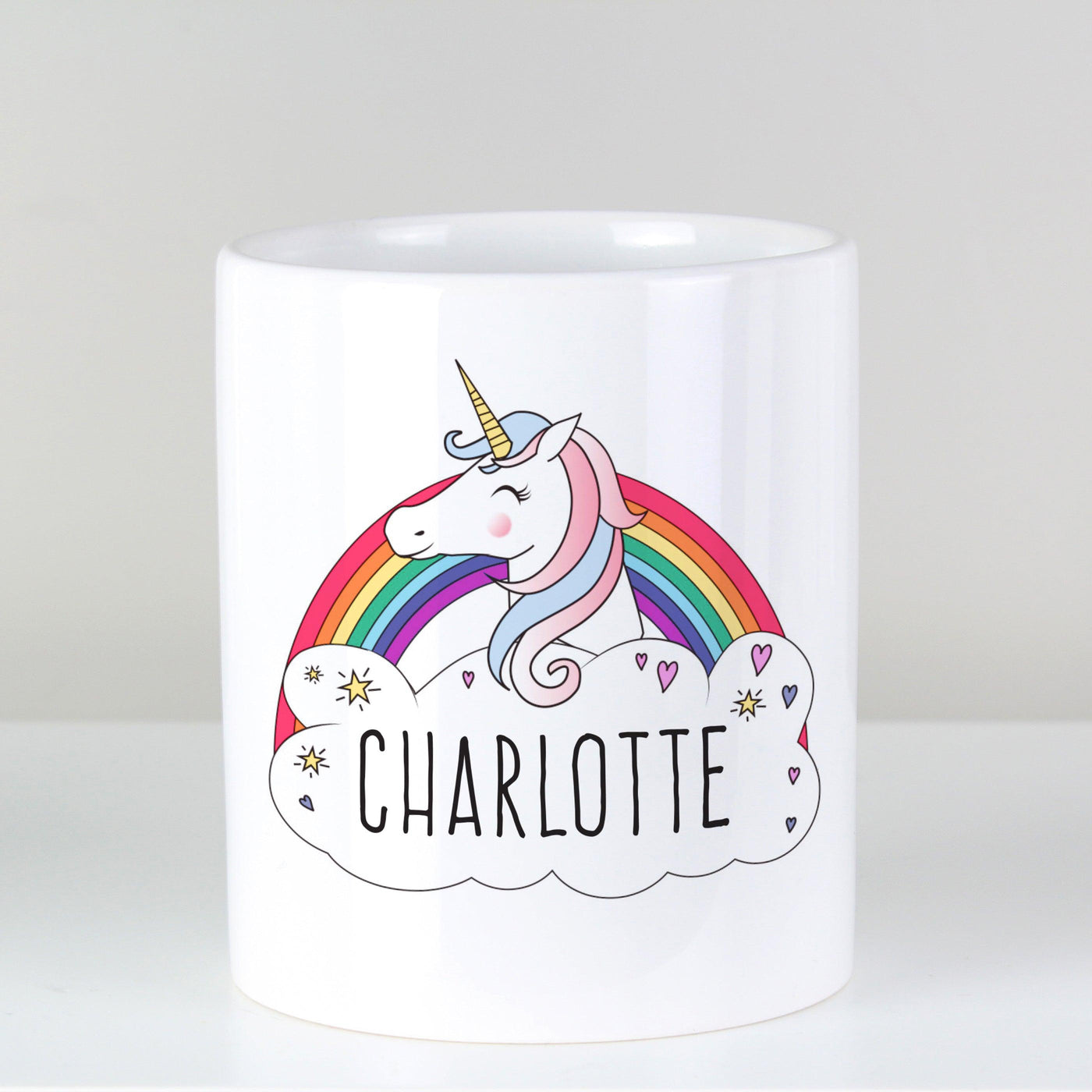 Personalised Unicorn Ceramic Storage Pot - Shop Personalised Gifts