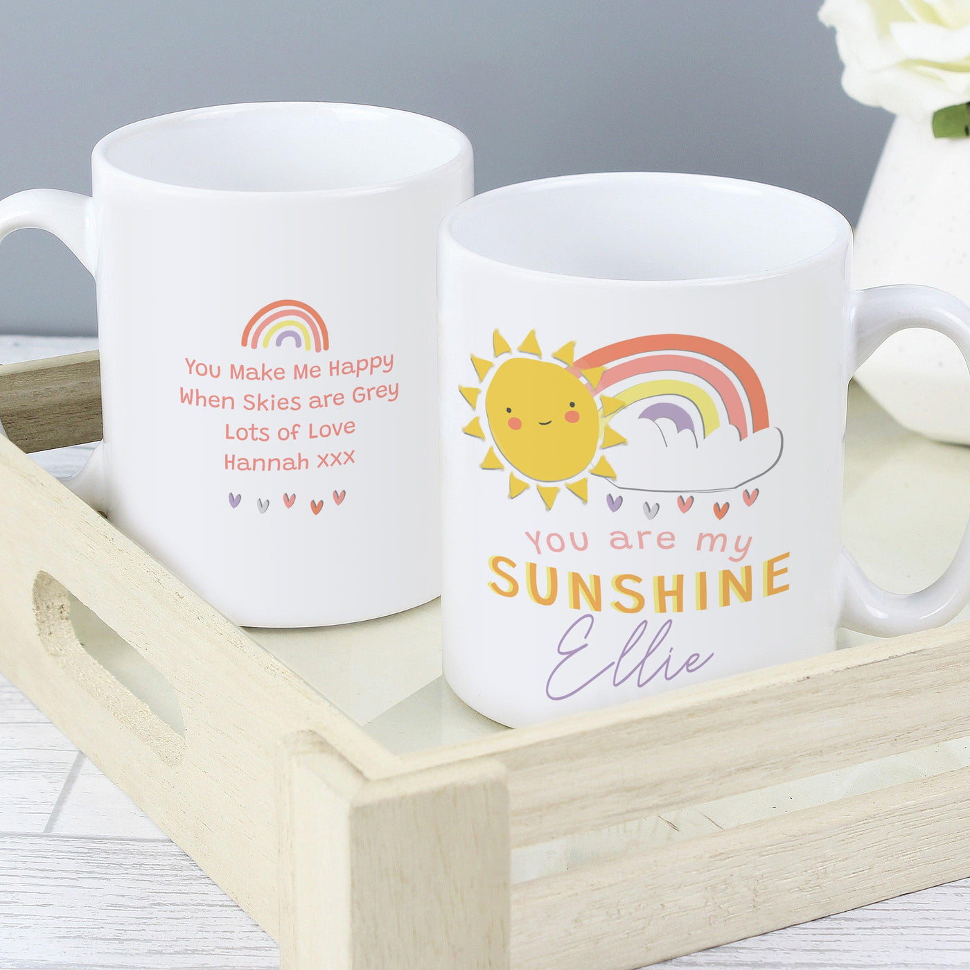 Personalised You Are My Sunshine Ceramic Mug - Shop Personalised Gifts