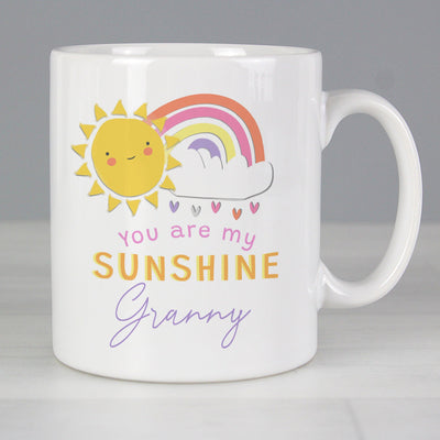 Personalised You Are My Sunshine Ceramic Mug - Shop Personalised Gifts