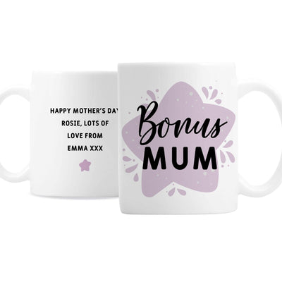 Personalised To MY Bonus Mum Ceramic Mug - Shop Personalised Gifts