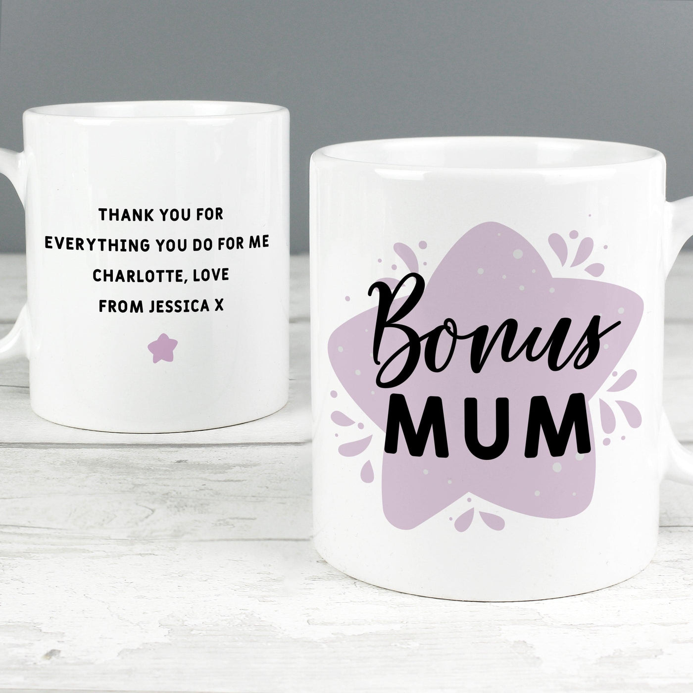 Personalised To MY Bonus Mum Ceramic Mug - Shop Personalised Gifts