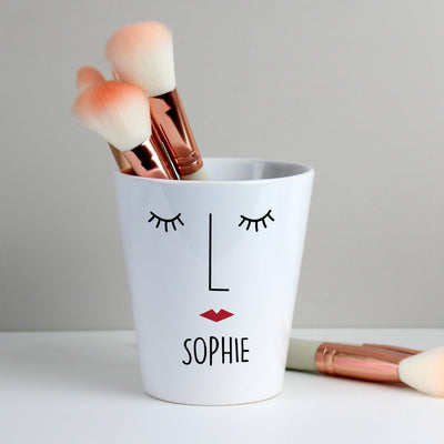 Personalised 'Mrs Face' Ceramic Plant Pot - Shop Personalised Gifts