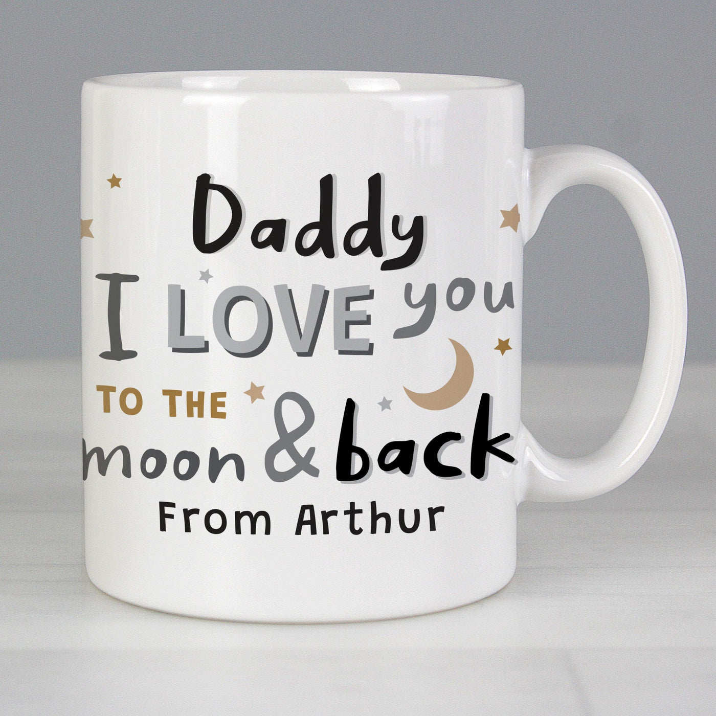 Personalised To the Moon and Back Ceramic Mug - Shop Personalised Gifts