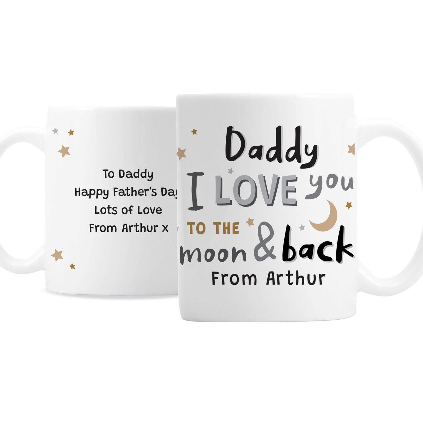 Personalised To the Moon and Back Ceramic Mug - Shop Personalised Gifts