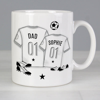 Personalised Football Mini Me Ceramic Mug - Shop Personalised Gifts