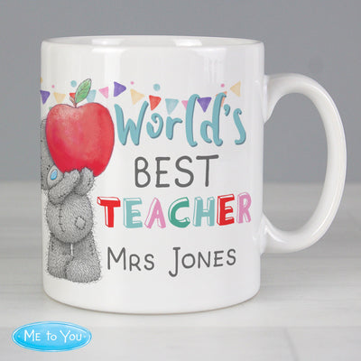 Personalised Me to You World's Best Teacher Ceramic Mug - Shop Personalised Gifts