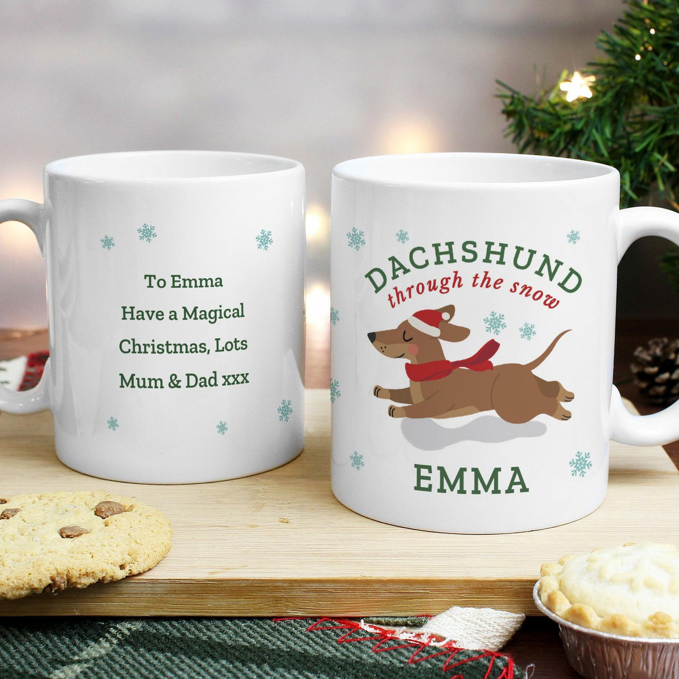 Personalised Dachshund Through... Ceramic Mug - Shop Personalised Gifts