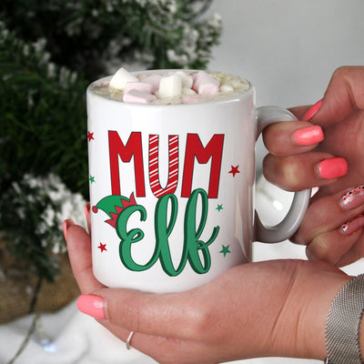 Personalised Mum Elf Ceramic Mug - Shop Personalised Gifts