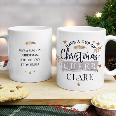 Personalised Cup of Cheer Ceramic Mug - Shop Personalised Gifts