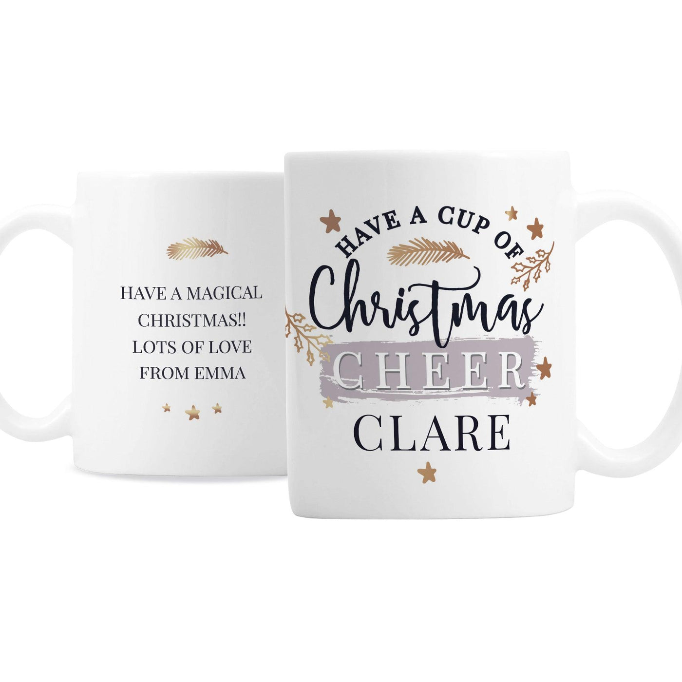 Personalised Cup of Cheer Ceramic Mug - Shop Personalised Gifts