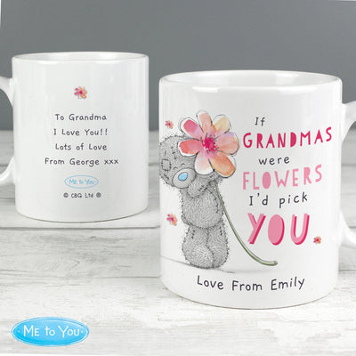 Personalised Me To You If...Were Flowers Ceramic Mug - Shop Personalised Gifts
