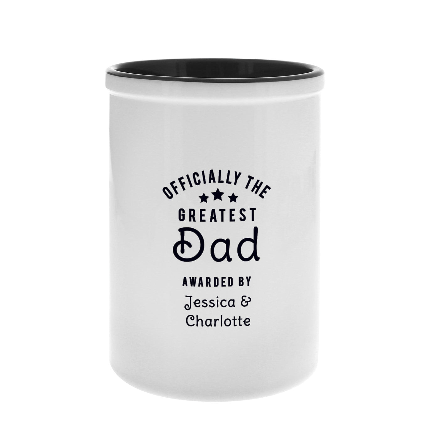 Personalised Officially the Greatest Ceramic Storage Pot - Shop Personalised Gifts