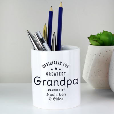 Personalised Officially The Greatest Ceramic Storage Pot