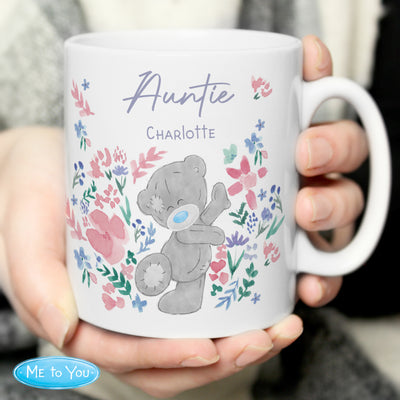 Personalised Me To You Floral Ceramic Mug