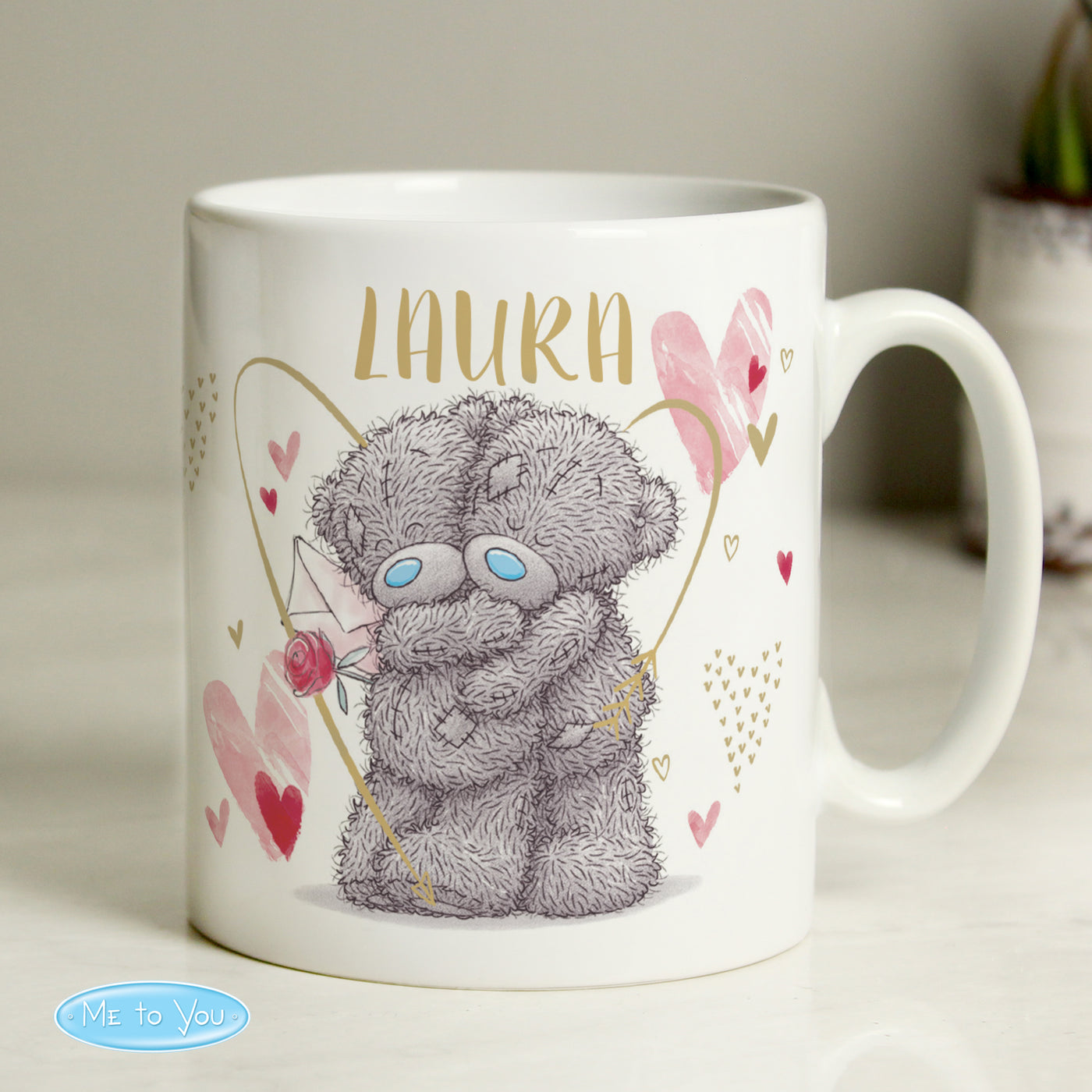 Personalised Me To You Hold You Forever Ceramic Mug