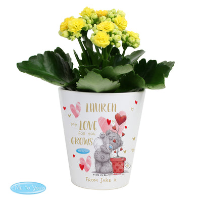 Personalised Me To You Hold You Forever Ceramic Plant Pot