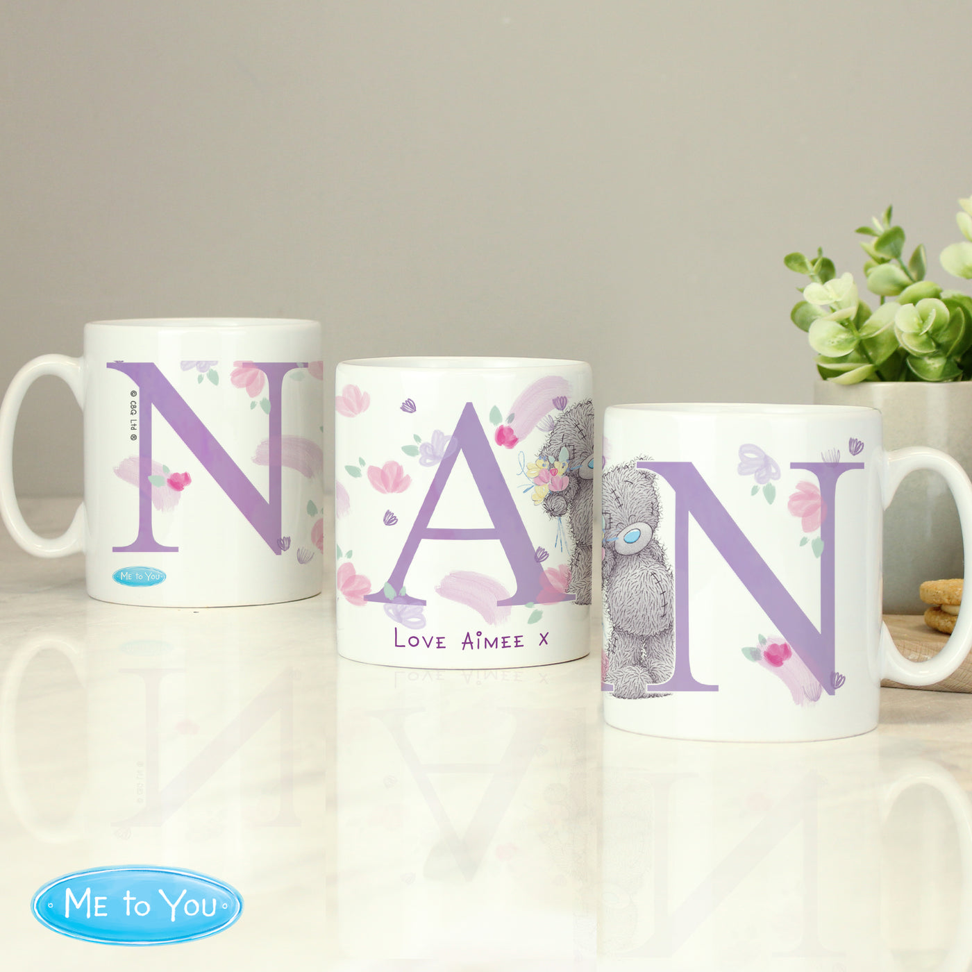Personalised Me To You NAN Ceramic Mug