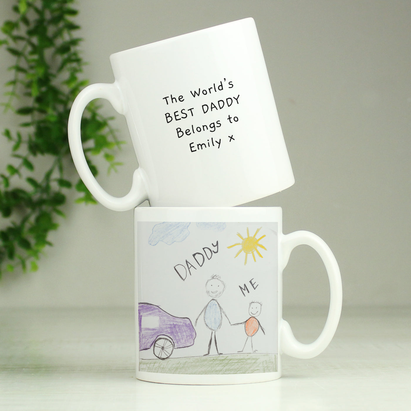 Personalised Childrens Drawing Photo Upload Ceramic Mug