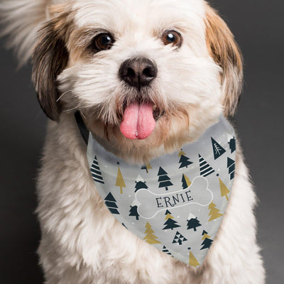 Personalised Christmas Tree Dog Bandana - Shop Personalised Gifts