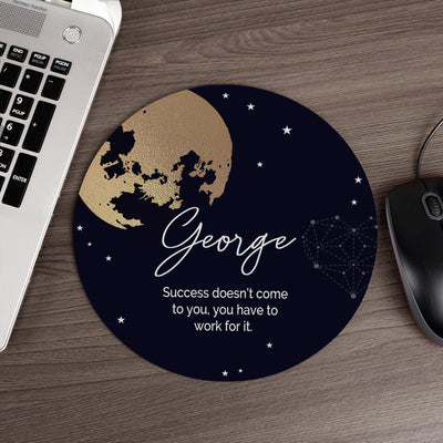 Personalised Sun Moon & Stars Mouse Mat - Shop Personalised Gifts