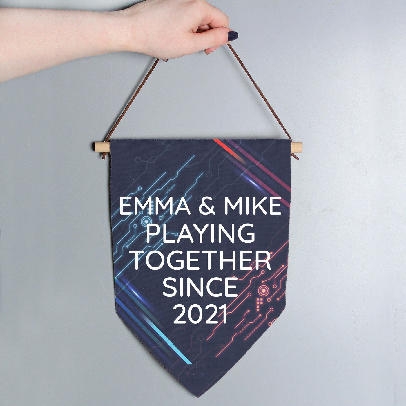 Personalised Free Text Gaming Hanging Banner - Shop Personalised Gifts