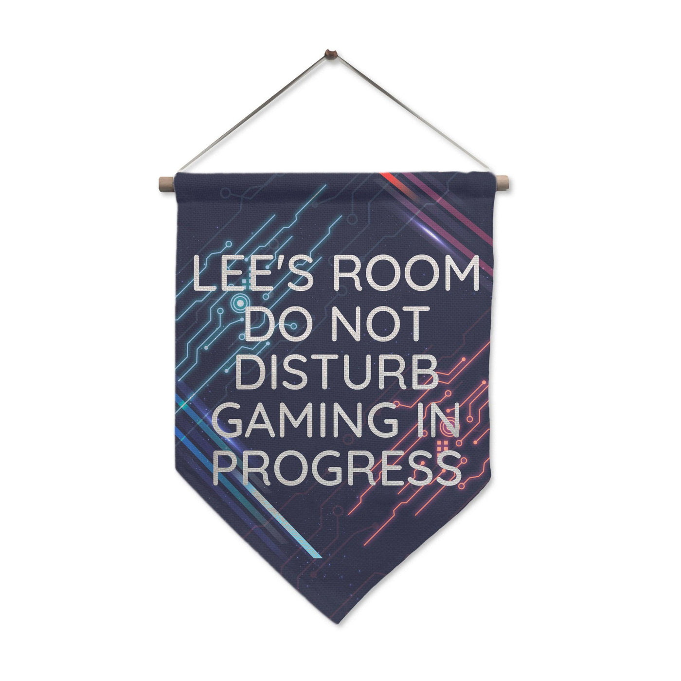 Personalised Free Text Gaming Hanging Banner - Shop Personalised Gifts