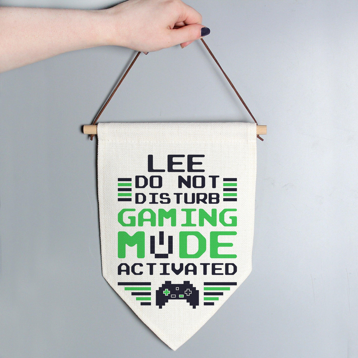 Personalised Gaming Mode Hanging Banner - Shop Personalised Gifts