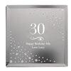 Personalised Big Age Swirls & Hearts Diamante Glass Trinket Box - Shop Personalised Gifts