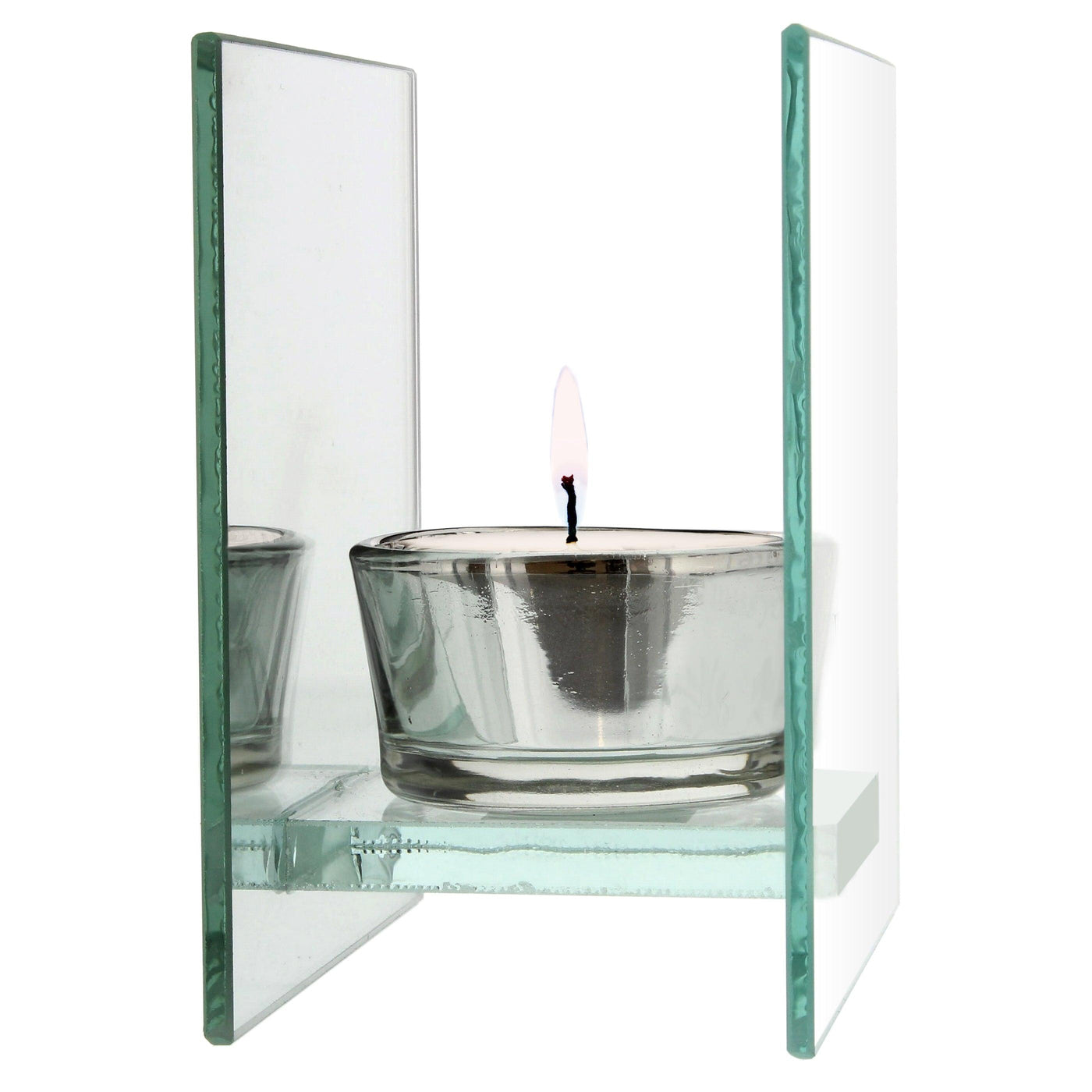 Personalised Diamante Mirrored Glass Tea Light Candle Holder - Shop Personalised Gifts