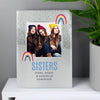 Personalised Rainbow 4x4 Glitter Glass Photo Frame - Shop Personalised Gifts