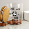Personalised Pet Treats Glass Jar with Bamboo Lid - Shop Personalised Gifts