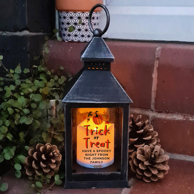 Personalised Trick or Treat Lantern - Shop Personalised Gifts
