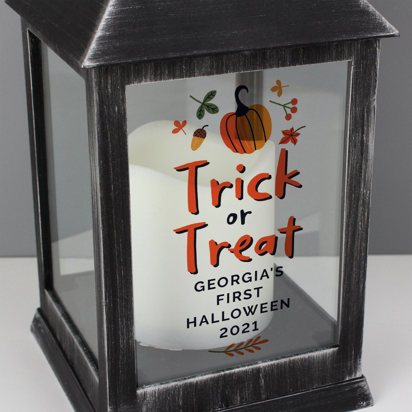 Personalised Trick or Treat Lantern - Shop Personalised Gifts