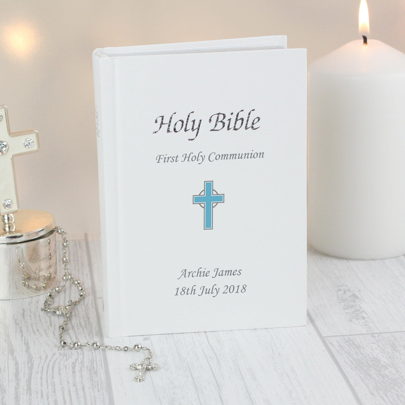 Personalised Blue Cross Bible - Shop Personalised Gifts