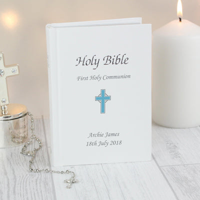 Personalised Blue Cross Bible - Shop Personalised Gifts