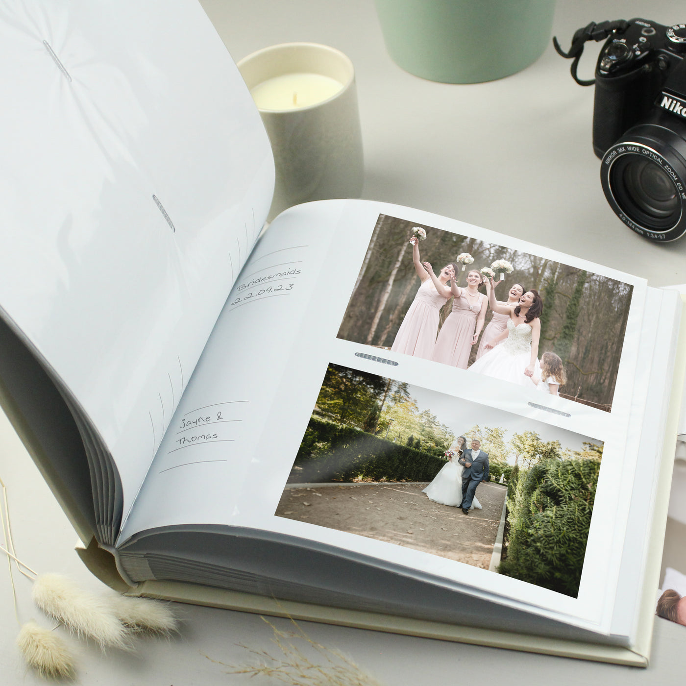 Personalised Photo Upload Square Photo Album