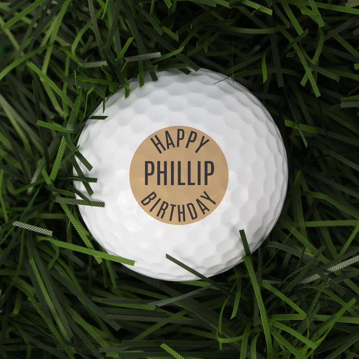 Personalised Happy Birthday Golf Ball - Shop Personalised Gifts